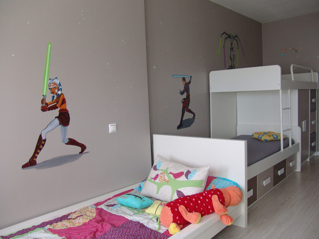 mural Disney the clone wars 