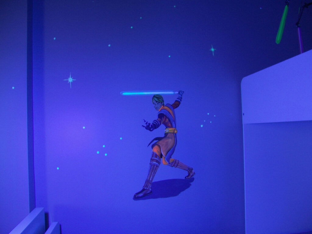 16.c mural Disney the clone wars Anakin Sky walker